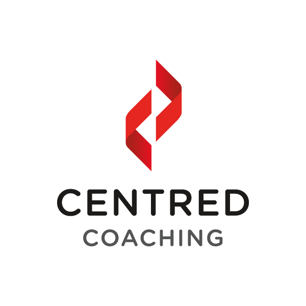 Centred Coaching Logo - Stacked