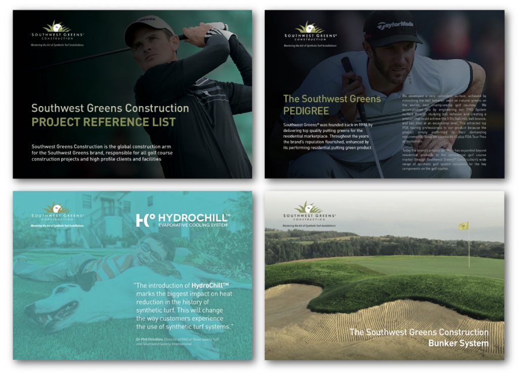 Southwest Greens Construction - digital marketing downloads